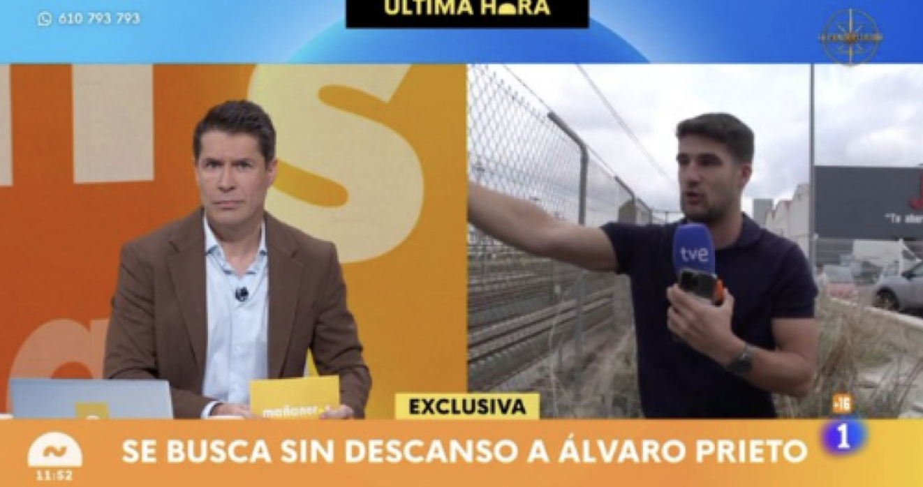 Pd Horror En Directo El Reportero De Tve Encuentra Entre Dos Vagones