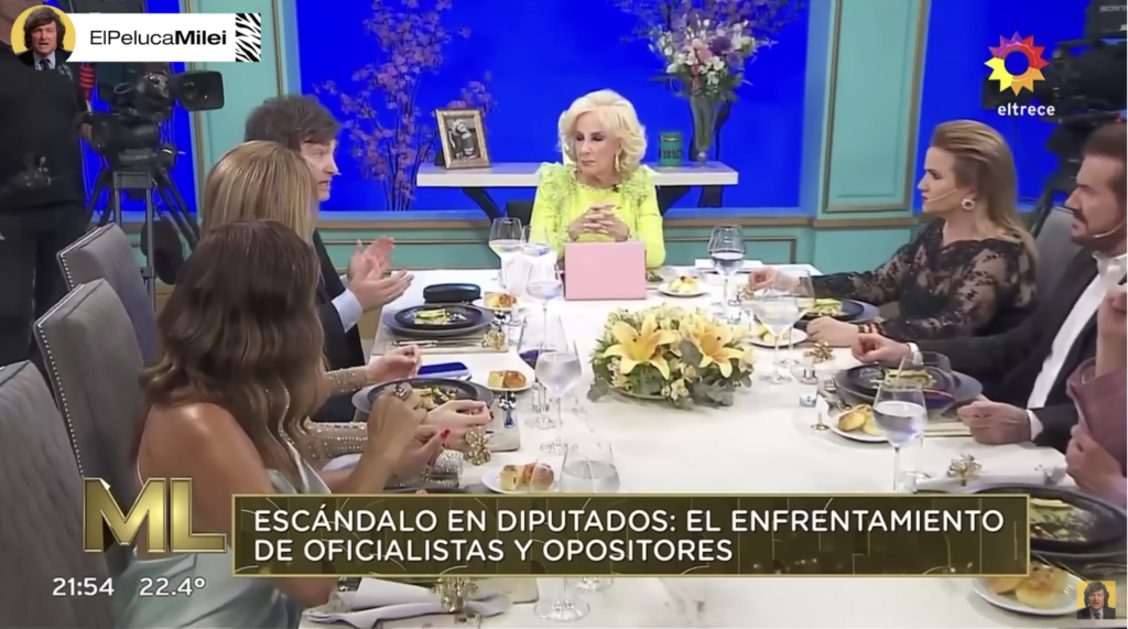 Milei Volvió Al Mítico Programa De Mirtha Legrand Zoepost 